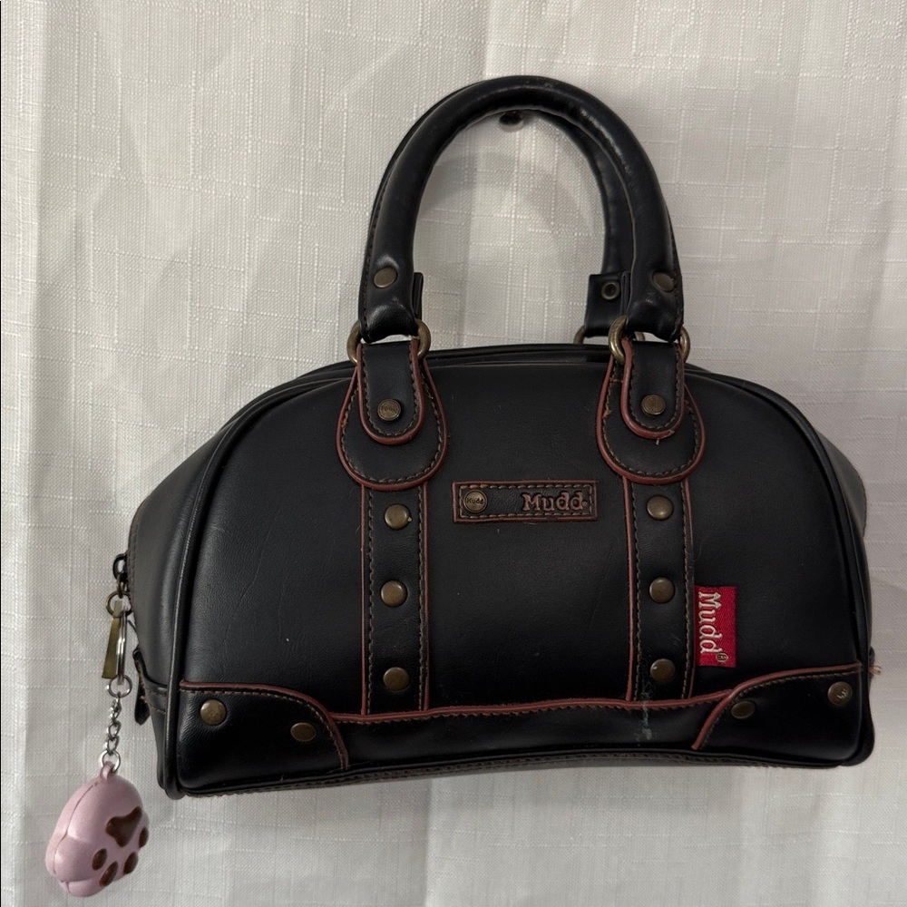 Mudd Black and Pink Handbag
